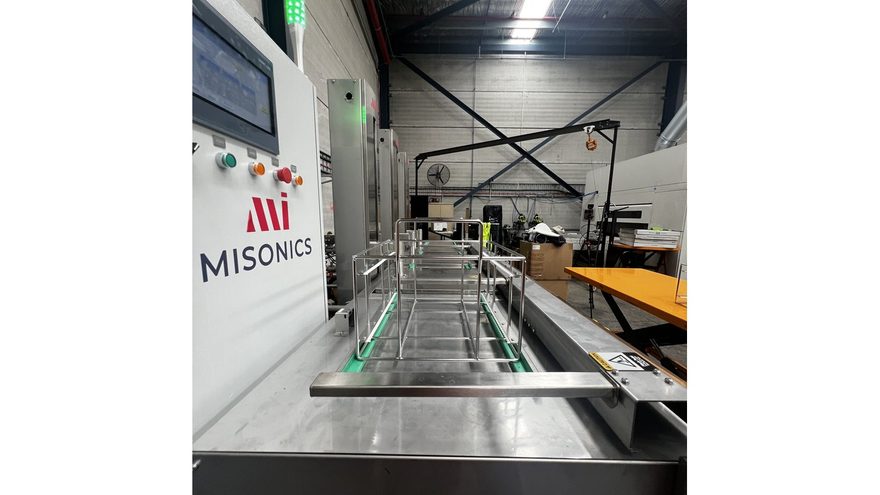Looking along the passivation line