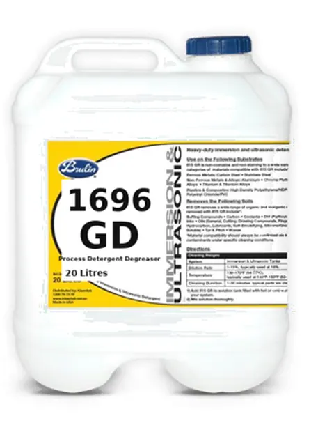 AquaVantage 1696 GD near-neutral cleaning chemistry, 20 litre