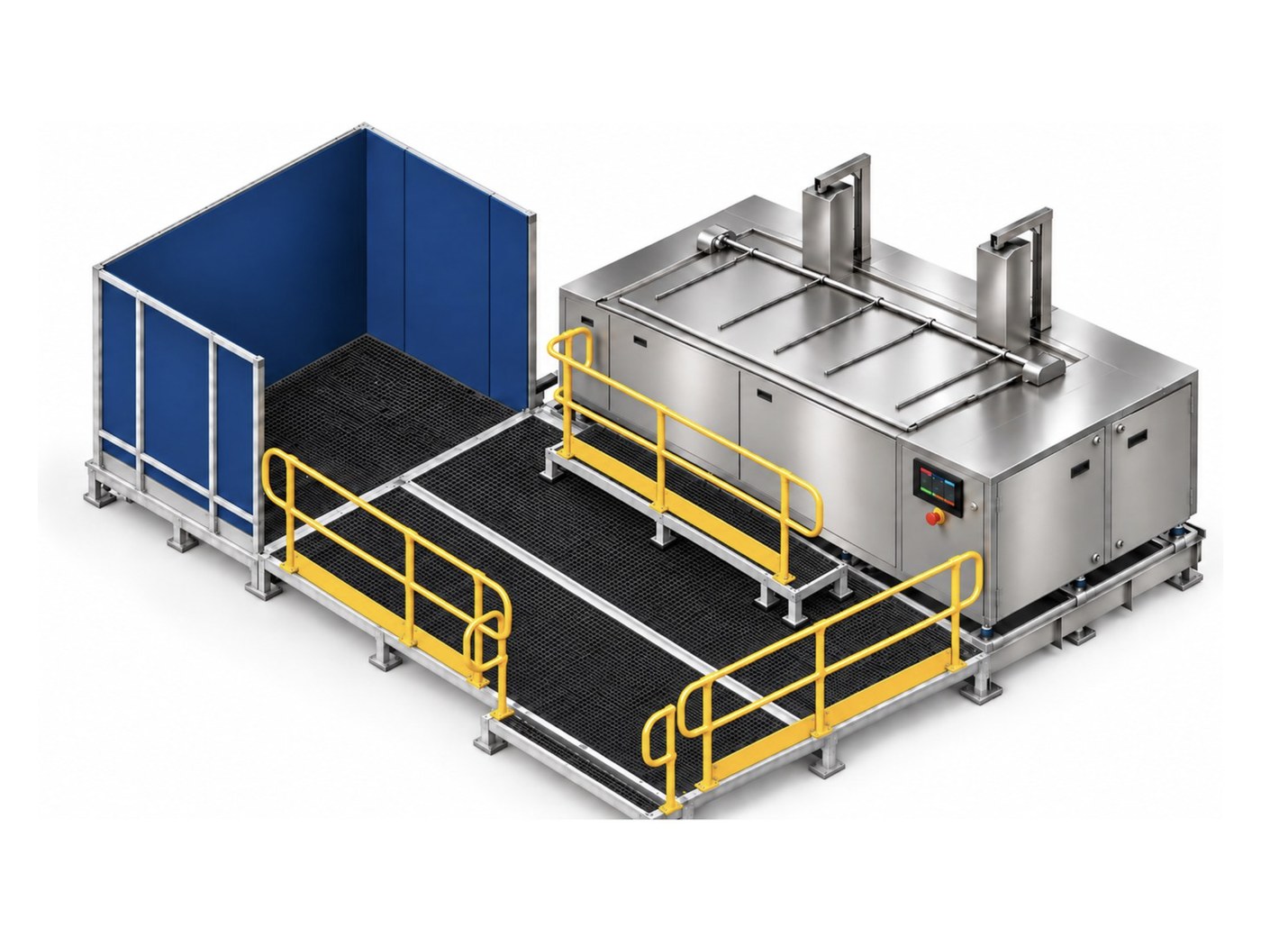 Misonics EVS 1500-PL — the same machine with integrated bunding