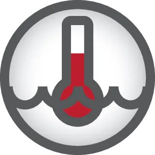 Bath temperature icon
