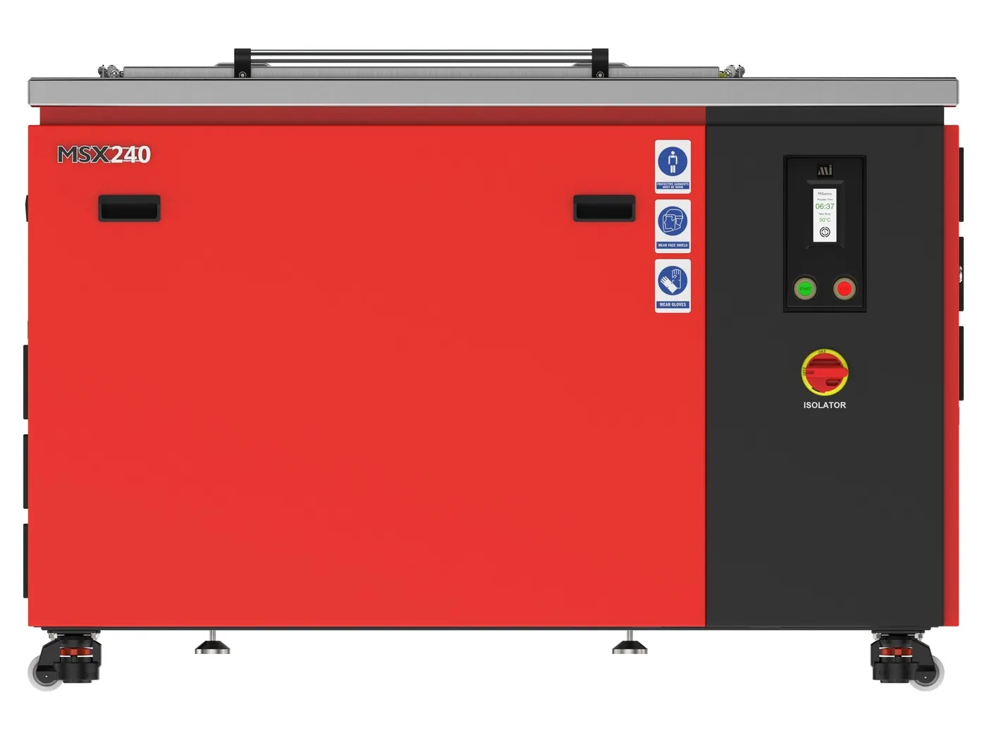 Misonics MSX 240 floor-standing industrial ultrasonic cleaner