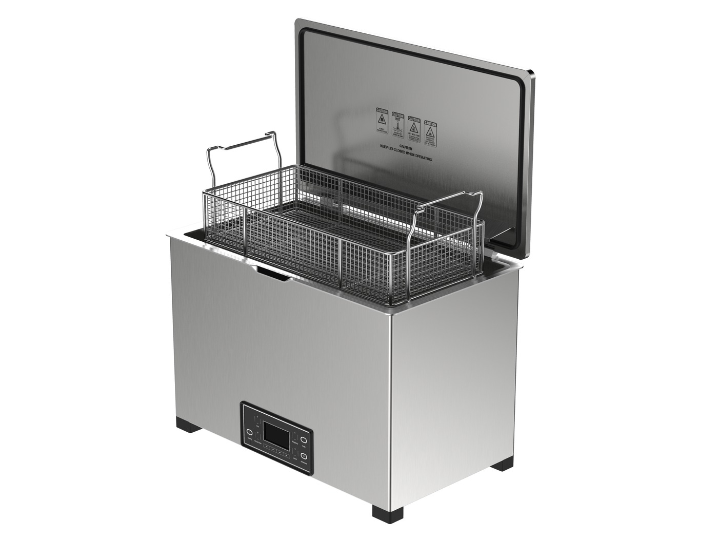 Misonics MSX 30 benchtop ultrasonic cleaner in a workshop