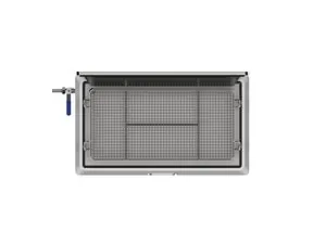 Misonics MSX 30 industrial ultrasonic cleaner &mdash; Plan view &mdash; the 490 &times; 235 mm working area