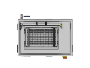 Misonics MSX 50 industrial ultrasonic cleaner — Tank from above — 500 × 300 mm working area