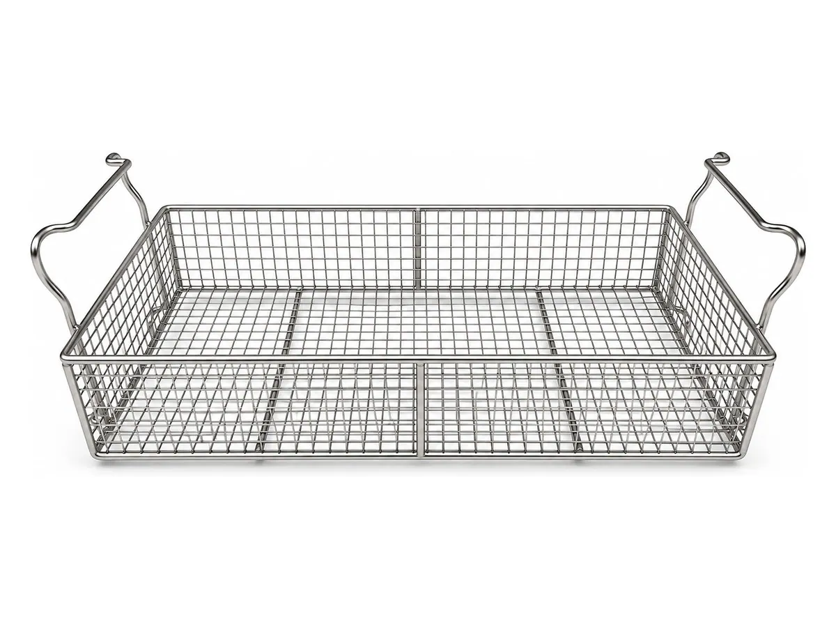 Misonics MSX 30 stainless basket, three compartments