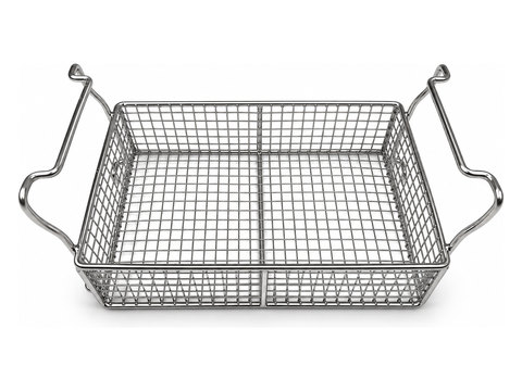 Misonics MSX 15 industrial ultrasonic cleaner &mdash; The stainless basket &mdash; 320 &times; 225 &times; 80 mm