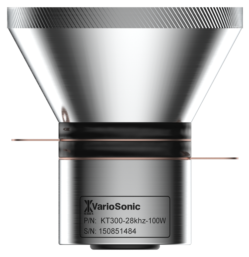 BLT ultrasonic transducer, 100 W at 28 kHz