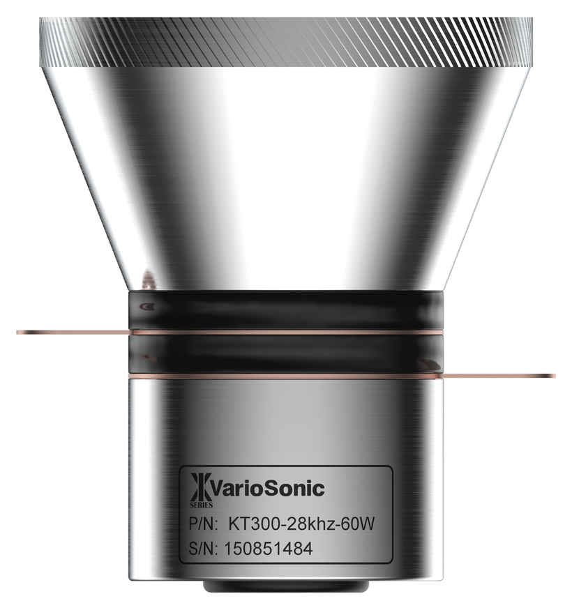 BLT ultrasonic transducer, 60 W at 28 kHz