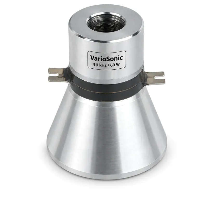 BLT ultrasonic transducer, 60 W at 40 kHz