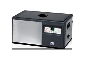 Misonics PowerSonic 620 benchtop ultrasonic cleaner — Three-quarter view