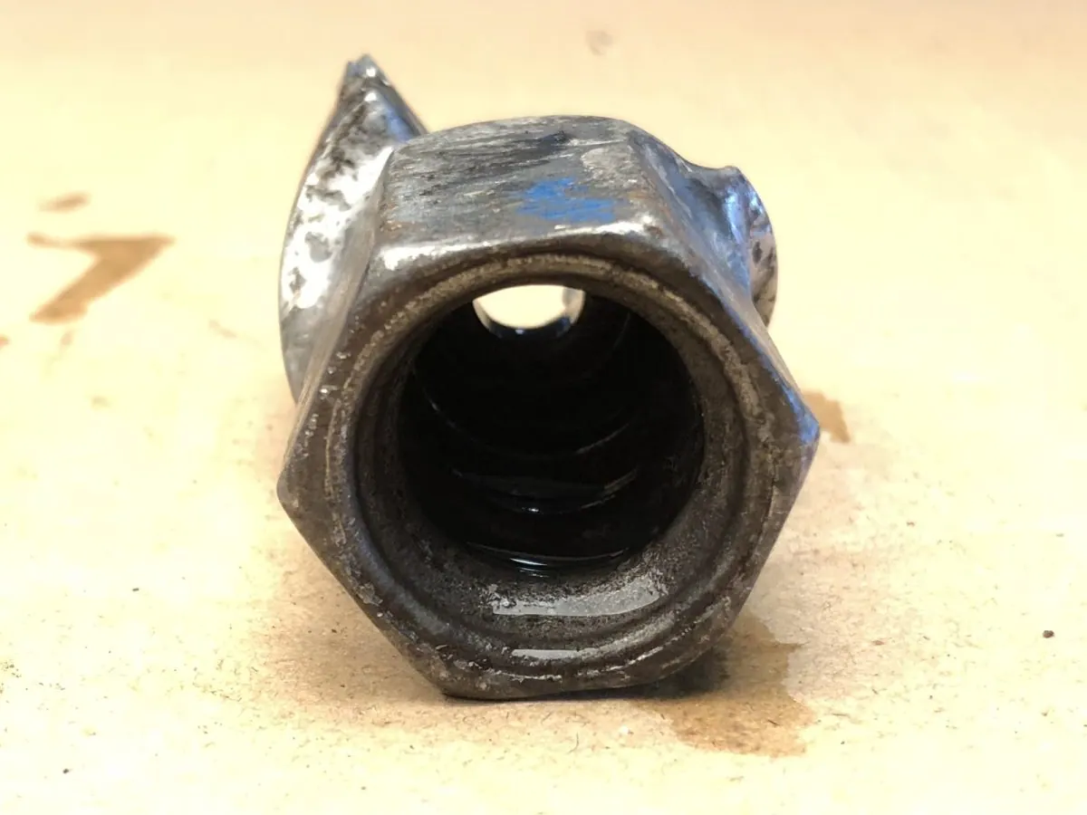 The same bore clean after the cycle
