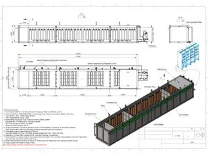 UltraMax HX 12 — the dimensioned general arrangement