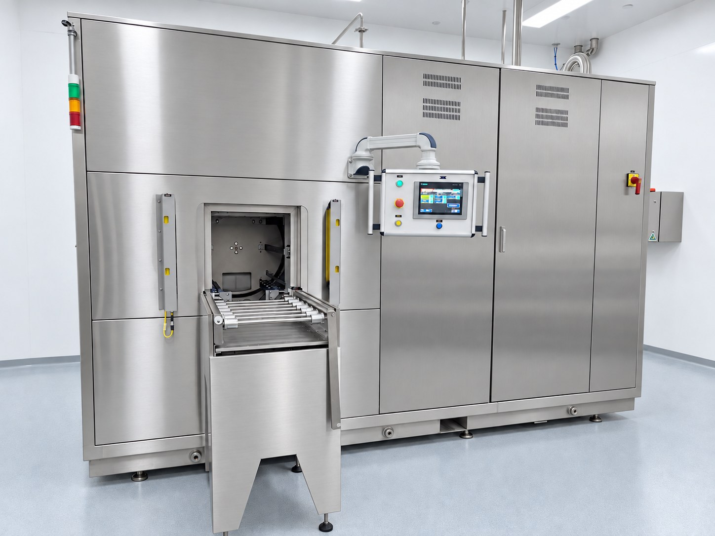 UltraWash sealed-chamber ultrasonic cleaning machine