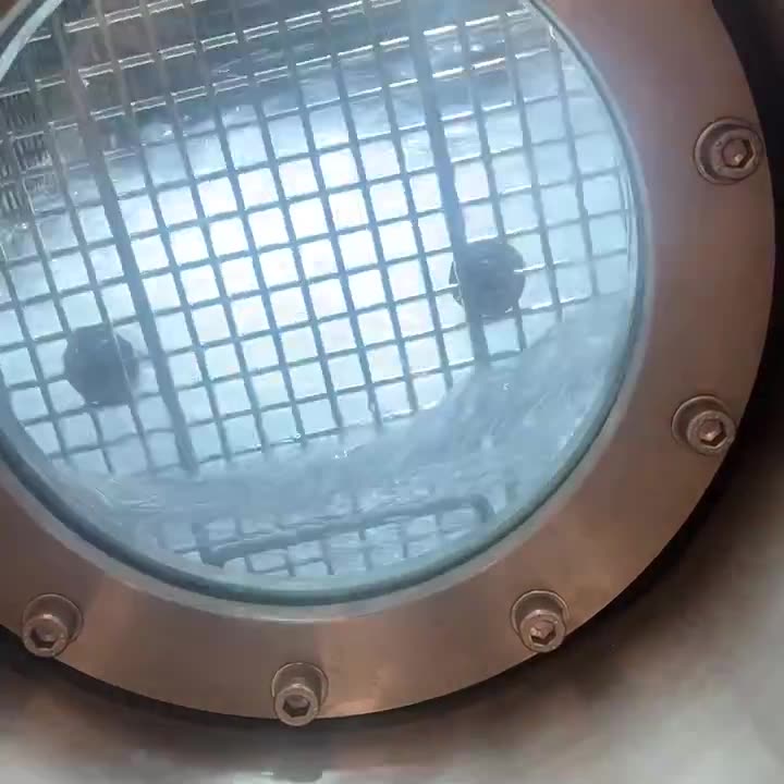 UltraWash 300 basket rotating in the chamber