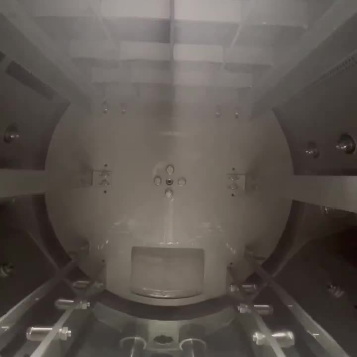 UltraWash 300 chamber flooded with the jets working